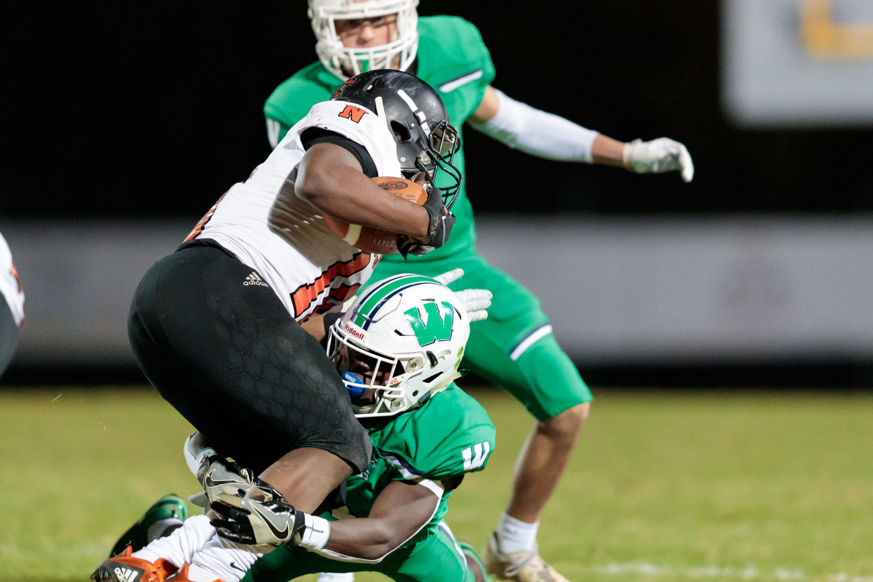 The Northwest Cabarrus Trojans fall to the Weddington Warriors in the third round of the 3AA State playoffs.